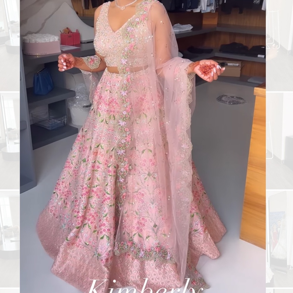 Pink Lehenga